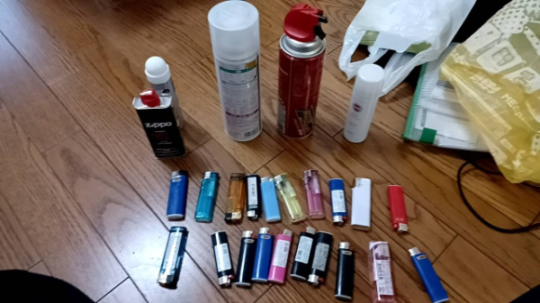 有害ごみの分別